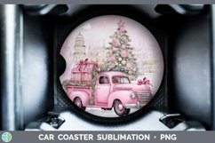GorgeousSteampunk Christmas Car Coaster design.