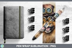 GorgeousSteampunk Dog Pen Wrap design.