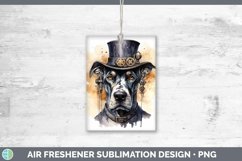 GorgeousSteampunk Dog Air Freshener design.