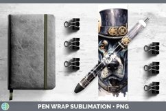 GorgeousSteampunk Dog Pen Wrap design.