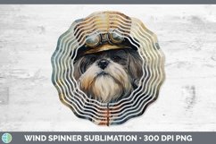 GorgeousSteampunk Dog Wind Spinner design.
