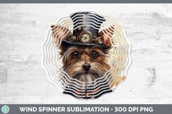 GorgeousSteampunk Dog Wind Spinner design.