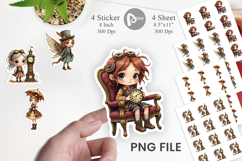 Steampunk Dolls Sticker Product Image 1