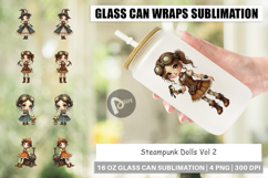 Glass Can Steampunk Dolls Product Image 1