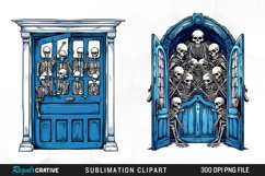 Steampunk Door Illustration PNG Clipart Product Image 1
