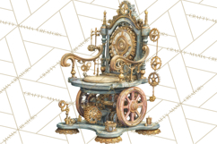 Steampunk Fairy Clipart, Mechanical World, Fairy Dolls Png Product Image 2