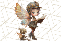 Steampunk Fairy Clipart, Mechanical World, Fairy Dolls Png Product Image 3