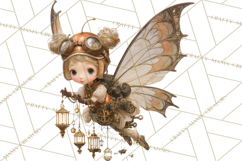 Steampunk Fairy Clipart, Mechanical World, Fairy Dolls Png Product Image 4