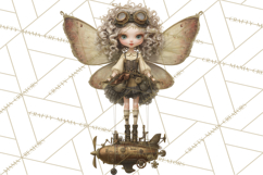 Steampunk Fairy Clipart, Mechanical World, Fairy Dolls Png Product Image 5