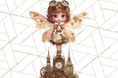 Steampunk Fairy Clipart, Mechanical World, Fairy Dolls Png Product Image 4