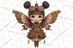 Steampunk Fairy Clipart, Mechanical World, Fairy Dolls Png Product Image 3