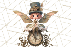 Steampunk Fairy Clipart, Mechanical World, Fairy Dolls Png Product Image 2
