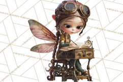 Steampunk Fairy Clipart, Mechanical World, Fairy Dolls Png Product Image 4