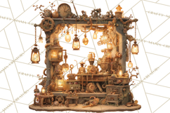 Steampunk Fairy Clipart, Mechanical World, Fairy Dolls Png Product Image 5