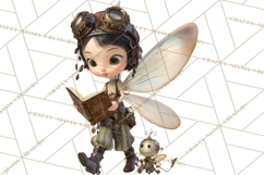 Steampunk Fairy Clipart, Mechanical World, Fairy Dolls Png Product Image 2