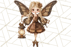 Steampunk Fairy Clipart, Mechanical World, Fairy Dolls Png Product Image 3