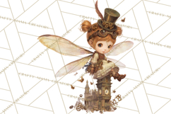 Steampunk Fairy Clipart, Mechanical World, Fairy Dolls Png Product Image 4