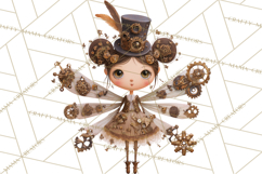 Steampunk Fairy Clipart, Mechanical World, Fairy Dolls Png Product Image 3