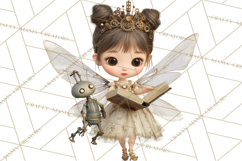 Steampunk Fairy Clipart, Mechanical World, Fairy Dolls Png Product Image 2
