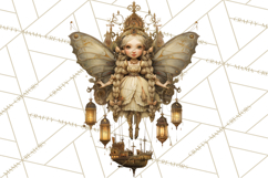 Steampunk Fairy Clipart, Mechanical World, Fairy Dolls Png Product Image 4