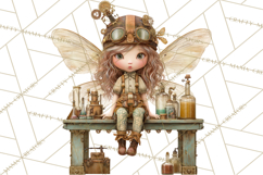 Steampunk Fairy Clipart, Mechanical World, Fairy Dolls Png Product Image 2