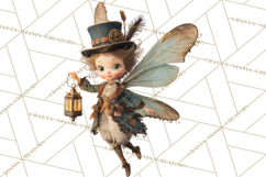 Steampunk Fairy Clipart, Mechanical World, Fairy Dolls Png Product Image 3