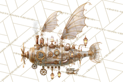 Steampunk Fairy Clipart, Mechanical World, Fairy Dolls Png Product Image 5