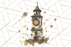 Steampunk Fairy Clipart, Mechanical World, Fairy Dolls Png Product Image 4
