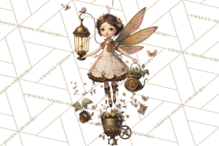 Steampunk Fairy Clipart, Mechanical World, Fairy Dolls Png Product Image 5