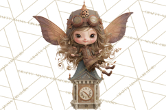 Steampunk Fairy Clipart, Mechanical World, Fairy Dolls Png Product Image 5