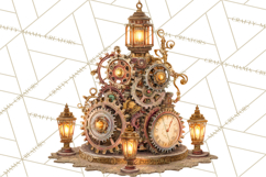 Steampunk Fairy Clipart, Mechanical World, Fairy Dolls Png Product Image 5