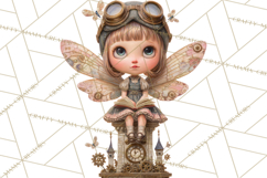 Steampunk Fairy Clipart, Mechanical World, Fairy Dolls Png Product Image 3
