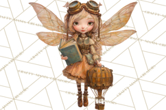 Steampunk Fairy Clipart, Mechanical World, Fairy Dolls Png Product Image 4
