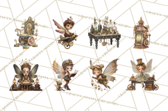 Steampunk Fairy Clipart, Mechanical World, Fairy Dolls Png Product Image 8
