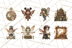 Steampunk Fairy Clipart, Mechanical World, Fairy Dolls Png Product Image 6