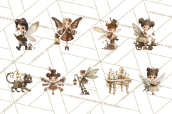 Steampunk Fairy Clipart, Mechanical World, Fairy Dolls Png Product Image 5