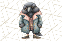 Steampunk Farm Animal Clipart PNG Product Image 5