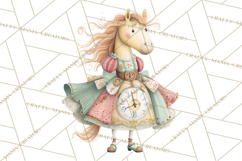 Steampunk Farm Animal Clipart PNG Product Image 2
