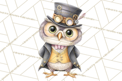 Steampunk Farm Animal Clipart PNG Product Image 4
