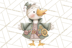 Steampunk Farm Animal Clipart PNG Product Image 2