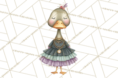 Steampunk Farm Animal Clipart PNG Product Image 5