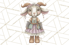 Steampunk Farm Animal Clipart PNG Product Image 4
