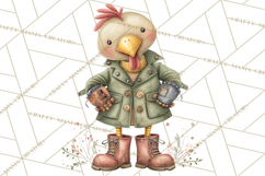 Steampunk Farm Animal Clipart PNG Product Image 4
