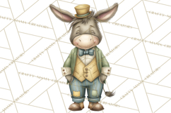 Steampunk Farm Animal Clipart PNG Product Image 5
