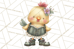 Steampunk Farm Animal Clipart PNG Product Image 2