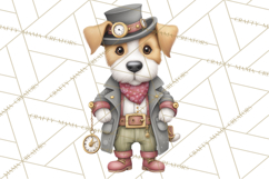 Steampunk Farm Animal Clipart PNG Product Image 4