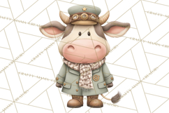 Steampunk Farm Animal Clipart PNG Product Image 3