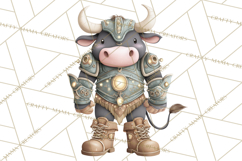 Steampunk Farm Animal Clipart PNG Product Image 2