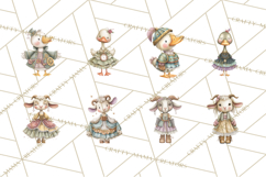 Steampunk Farm Animal Clipart PNG Product Image 4