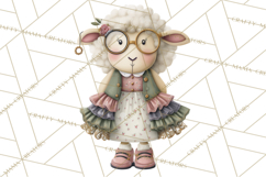 Steampunk Farm Animal Clipart PNG Product Image 3